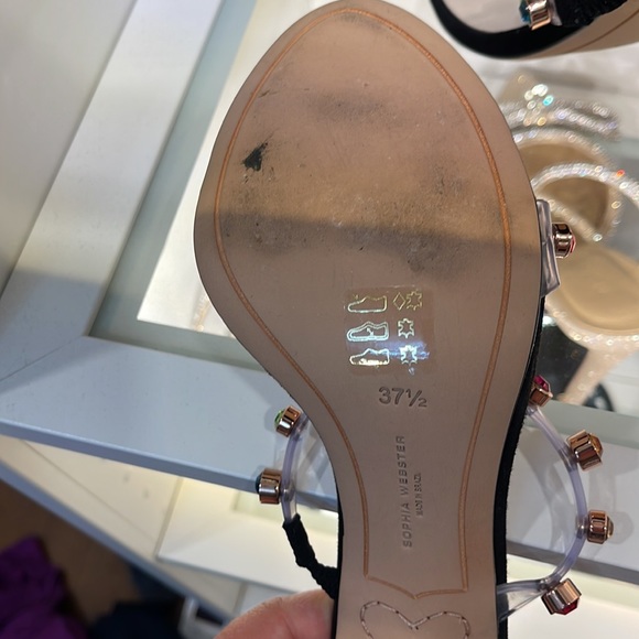 Sophia Webster Rainbow Stiletto Sandals - Picture 7 of 8